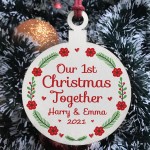 Personalised First Christmas As A Couple Gifts For Boyfriend