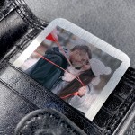 Personalised Gift For Boyfriend METAL Keepsake Photo Card