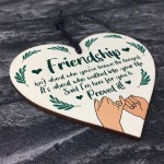 Friendship Gift For Best Friend Women Heart Birthday Christmas