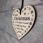 Best Friend Christmas Gifts Wood Heart Gift For Friend Keepsake Best Friend Christmas Gifts Wood Heart Gift For Friend Keepsake