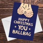FUNNY Christmas Card For Dad Uncle Brother Joke Hilarious Card
