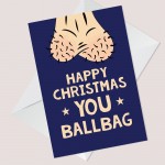 FUNNY Christmas Card For Dad Uncle Brother Joke Hilarious Card