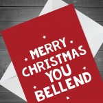 Merry Christmas Card For Dad Uncle Brother Boyfriend Husband 
