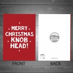 Funny Christmas Card For Boyfriend Husband Brother Dad Joke Card