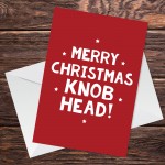 Funny Christmas Card For Boyfriend Husband Brother Dad Joke Card