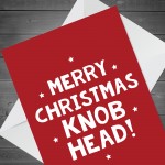Funny Christmas Card For Boyfriend Husband Brother Dad Joke Card