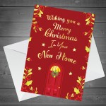 Merry Christmas In New Home Card House Warming Card For Couple