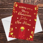 Merry Christmas In New Home Card House Warming Card For Couple