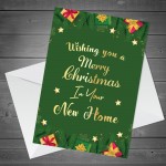 Christmas In New Home Card House Warming Card For Couple Friend