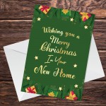 Christmas In New Home Card House Warming Card For Couple Friend