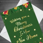 Christmas In New Home Card House Warming Card For Couple Friend