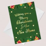 Christmas In New Home Card House Warming Card For Couple Friend