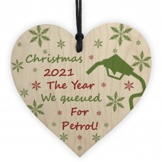 Funny Hanging Christmas Bauble Tree Decoration Petrol Funny