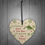 Funny Hanging Christmas Bauble Tree Decoration Petrol Funny