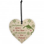 Funny Hanging Christmas Bauble Tree Decoration Petrol Funny