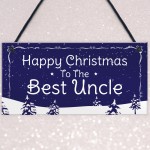 Uncle Gift Hanging Christmas Sign Novelty Christmas Xmas Gift