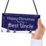 Uncle Gift Hanging Christmas Sign Novelty Christmas Xmas Gift