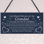 Christmas Gift For Grandad Hanging Sign Grandparent Gift