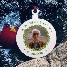 Personalised Photo Rememberance Memorial Gift For Dad Grandad