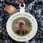 Personalised Photo Rememberance Memorial Gift For Dad Grandad