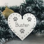 Personalised Dog Cat Pet Christmas Tree Decoration Engraved