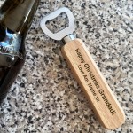 Christmas Gift For Uncle Novelty Personalised Bottle Opener