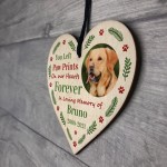 Any Name Dog Pet Memorial Gift Personalised Hanging Heart