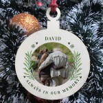 Memorial Christmas Decoration For Grandad Dad Grandpa Bauble