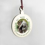 Memorial Christmas Decoration For Grandad Dad Grandpa Bauble