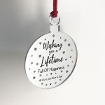 1st Christmas Tree Decoration Personalised First Christmas Home