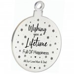 1st Christmas Tree Decoration Personalised First Christmas Home