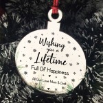 1st Christmas Tree Decoration Personalised First Christmas Home
