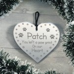 Personalised Christmas Tree Decoration Dogs First Christmas
