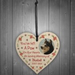 Personalised Dog Memorial Christmas Bauble Custom Photo Gifts