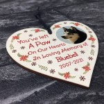 Personalised Dog Memorial Christmas Bauble Custom Photo Gifts