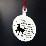 Personalised Christmas Tree Decoration Baby's First Christmas