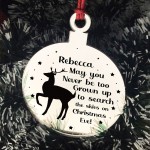 Personalised Christmas Tree Decoration Baby's First Christmas