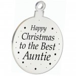 Christmas Gift For Auntie Christmas Tree Decoration Engraved