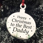 Christmas Gift For Daddy Christmas Tree Decoration Engraved