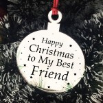 Christmas Gift For Best Friend Christmas Tree Decoration