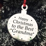 Christmas Gift For Grandma Christmas Tree Decoration Engraved