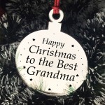 Christmas Gift For Grandma Christmas Tree Decoration Engraved