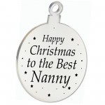 Christmas Gift For Nanny Christmas Tree Decoration Engraved