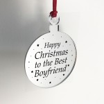 Christmas Gift For Boyfriend Christmas Tree Decoration Engraved