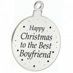 Christmas Gift For Boyfriend Christmas Tree Decoration Engraved