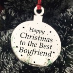 Christmas Gift For Boyfriend Christmas Tree Decoration Engraved