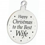 Christmas Gift For Wife Christmas Tree Decoration Engraved