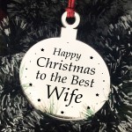 Christmas Gift For Wife Christmas Tree Decoration Engraved