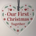 First Christmas Together Bauble Girlfriend Boyfriend Gift