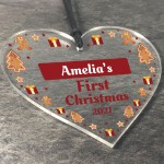 First Christmas Bauble Any Name Personalised Daughter Son Gift